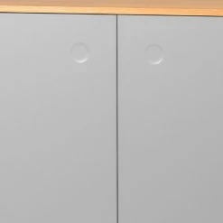 Tenzo Sideboard Dot I - Grau -BÜROMÖBEL Verkaufsgeschäft sideboard dot i eiche teilmassiv grau 4148644