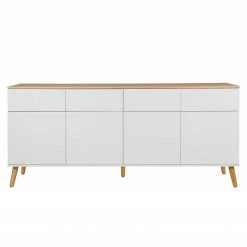 Tenzo Sideboard Dot II - Weiß -BÜROMÖBEL Verkaufsgeschäft sideboard dot ii eiche teilmassiv weiss 4148712