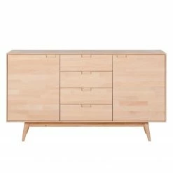 Mørteens Sideboard Finsby - Buche Weißöl -BÜROMÖBEL Verkaufsgeschäft sideboard finsby buche massiv 3681713