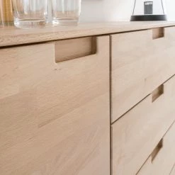 Mørteens Sideboard Finsby - Buche Weißöl -BÜROMÖBEL Verkaufsgeschäft sideboard finsby buche massiv 3681733