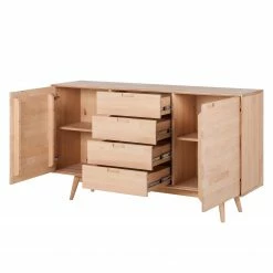 Mørteens Sideboard Finsby - Buche Weißöl -BÜROMÖBEL Verkaufsgeschäft sideboard finsby buche massiv 3681745