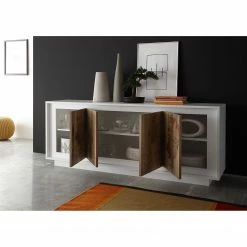 LC Spa Sideboard Forenza - Hellbraun / Weiß -BÜROMÖBEL Verkaufsgeschäft sideboard forenza 4254556
