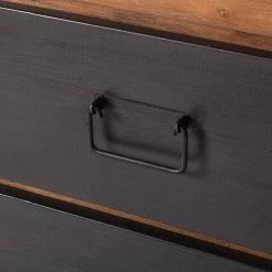 Ars manufacti Sideboard Manchester II - Akazie teilmassiv / Metall - Akazie / Anthrazit -BÜROMÖBEL Verkaufsgeschäft sideboard manchester ii akazie massiv metall 4876168