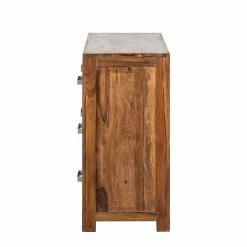 Ars Natura Sideboard Ohio I - Seesham massiv - gewachst -BÜROMÖBEL Verkaufsgeschäft sideboard ohio breite 115cm sheesham massiv 1351998