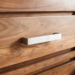 Ars Natura Sideboard Ohio I - Seesham massiv - gewachst -BÜROMÖBEL Verkaufsgeschäft sideboard ohio i seesham massiv gewachst 3458329