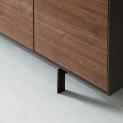 Eva Padberg Collection Sideboard Payara - Echtholzfurnier - Walnuss / Anthrazit -BÜROMÖBEL Verkaufsgeschäft sideboard payara walnuss schwarz 4372608