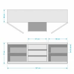 Ars Natura Sideboard Tapurah - Sheesham massiv -BÜROMÖBEL Verkaufsgeschäft sideboard tapurah sheesham massiv 5173980