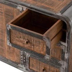 Ars manufacti Sideboard Wharton I - Akazie teilmassiv / Stahl -BÜROMÖBEL Verkaufsgeschäft sideboard wharton i mango teilmassiv stahl 5212032