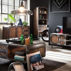 Ars manufacti Sideboard Wharton I - Akazie teilmassiv / Stahl -BÜROMÖBEL Verkaufsgeschäft sideboard wharton i mango teilmassiv stahl 5212056