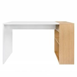 Temahome Schreibtisch Zoelen - Matt Weiß / Eiche -BÜROMÖBEL Verkaufsgeschäft temahome buero 05 01 2017 4318656