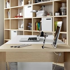 Temahome Schreibtisch Zoelen - Matt Weiß / Eiche -BÜROMÖBEL Verkaufsgeschäft temahome buero 05 01 2017 4318672