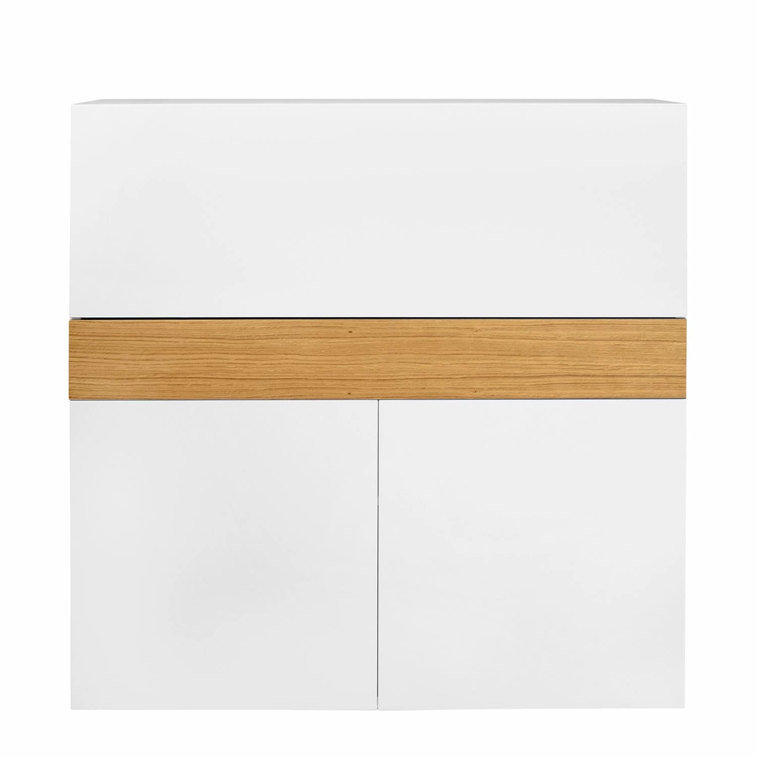 Temahome Sekretär Focus - Weiß / Eiche 10 Temahome Sekretär Focus - Weiß / Eiche – Bild 8