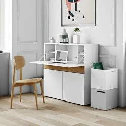 Temahome Sekretär Focus - Weiß / Eiche 17 Temahome Sekretär Focus - Weiß / Eiche -BÜROMÖBEL Verkaufsgeschäft temahome buero 05 01 2017 4318804
