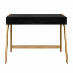 Temahome Schreibtisch Strömsund - Matt Schwarz / Eiche -BÜROMÖBEL Verkaufsgeschäft temahome buero 05 01 2017 4318896