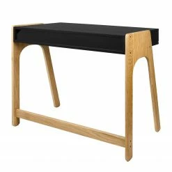 Temahome Schreibtisch Strömsund - Matt Schwarz / Eiche -BÜROMÖBEL Verkaufsgeschäft temahome buero 05 01 2017 4318900