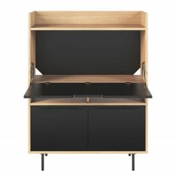 Temahome Sekretär Lomborg - Eiche / Matt Schwarz -BÜROMÖBEL Verkaufsgeschäft temahome buero 05 01 2017 4318944