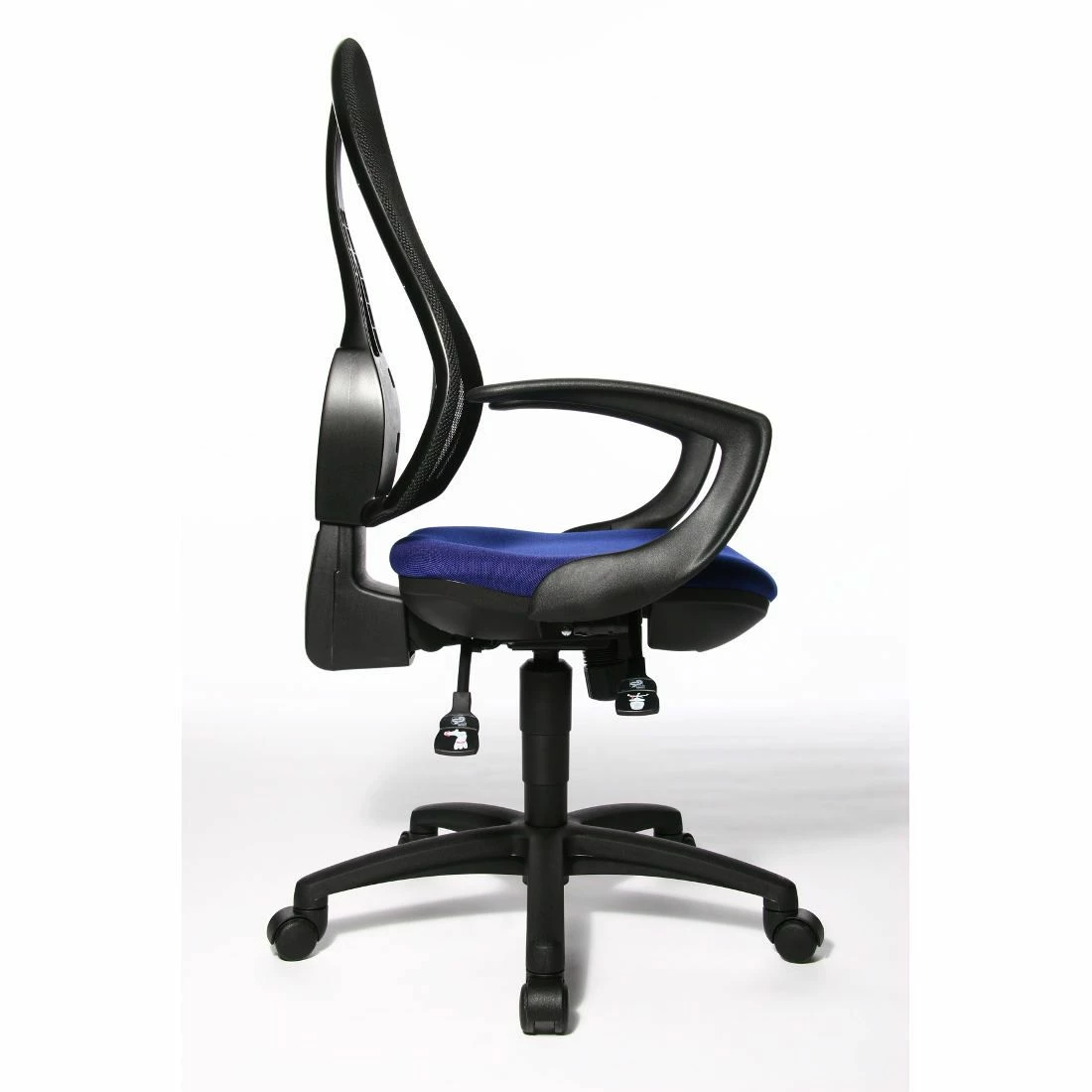 Topstar Drehstuhl Open Point SY - Kunstfaser / Mesh - Royalblau / Schwarz 7 Topstar Drehstuhl Open Point SY - Kunstfaser / Mesh - Royalblau / Schwarz – Bild 5