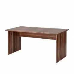 Germania Wangenschreibtisch Savia - 160cm breit - Walnuss Dekor